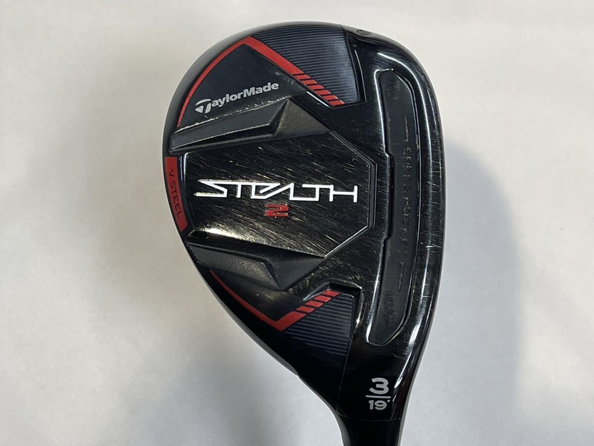 本州のみ送料無料◇UT◇テーラーメイド◇STEALTH2◇TENSEI RED TM60◇19度◇S◇40.25in◇337g◇カバーあり拍卖
