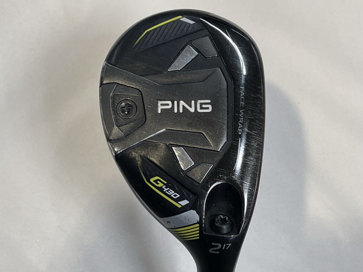 本州のみ送料無料◇UT◇ピン◇G430◇NSプロMODUS3 TOUR120◇17度◇S◇40.25in◇386g◇カバーなし拍卖