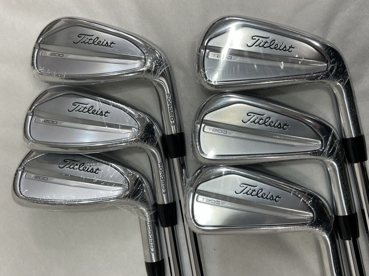 本州のみ送料無料◇即決価格◇未使用品◇アイアン◇タイトリスト◇T200 2023◇NSプロ880AMC◇5.-9,P◇S◇(5I)38in,402g拍卖