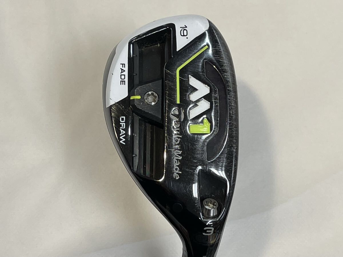 本州のみ送料無料◇UT◇テーラーメイド◇M1 2017◇TM5-117◇19度◇S◇40.25in◇348g◇カバーなし拍卖