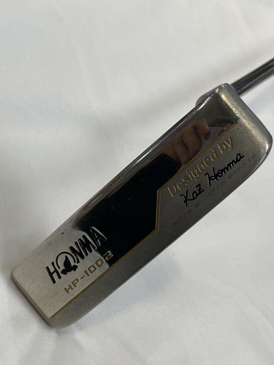 本州のみ送料無料◇即決価格◇パター◇ホンマゴルフ◇HP-1002◇HP-D7N◇34in◇545g◇カバーなし拍卖