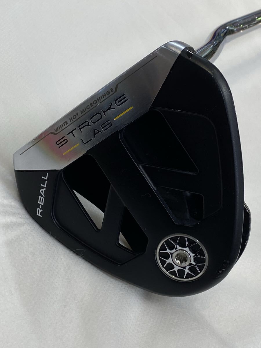 本州のみ送料無料◇即決価格◇パター◇オデッセイ◇STROKE LAB R-BALL◇オリジナルスチール◇34in◇556g◇カバーなし拍卖