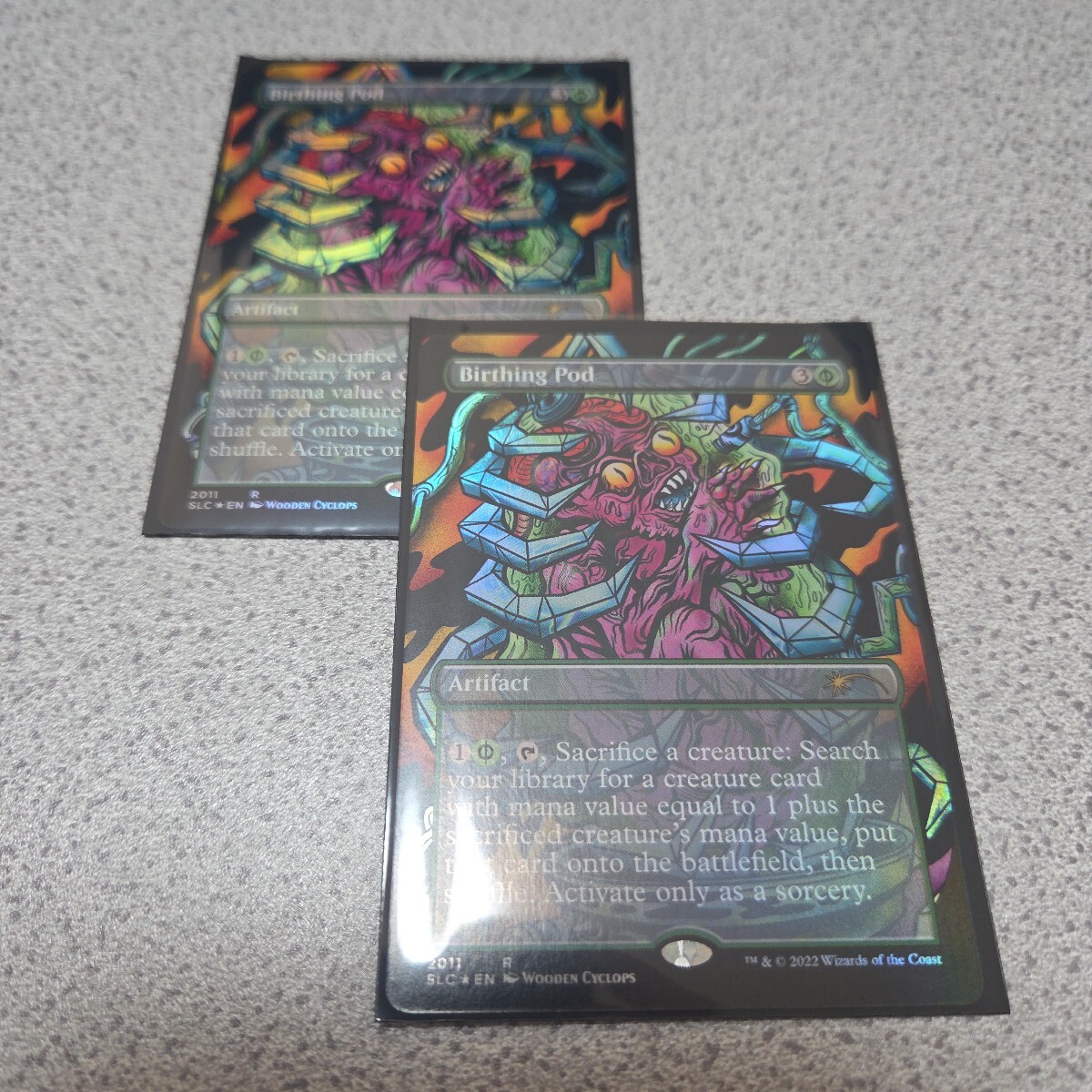 MTG SLD 出産の殻 英語foil 二枚セット Secret lair 即決拍卖