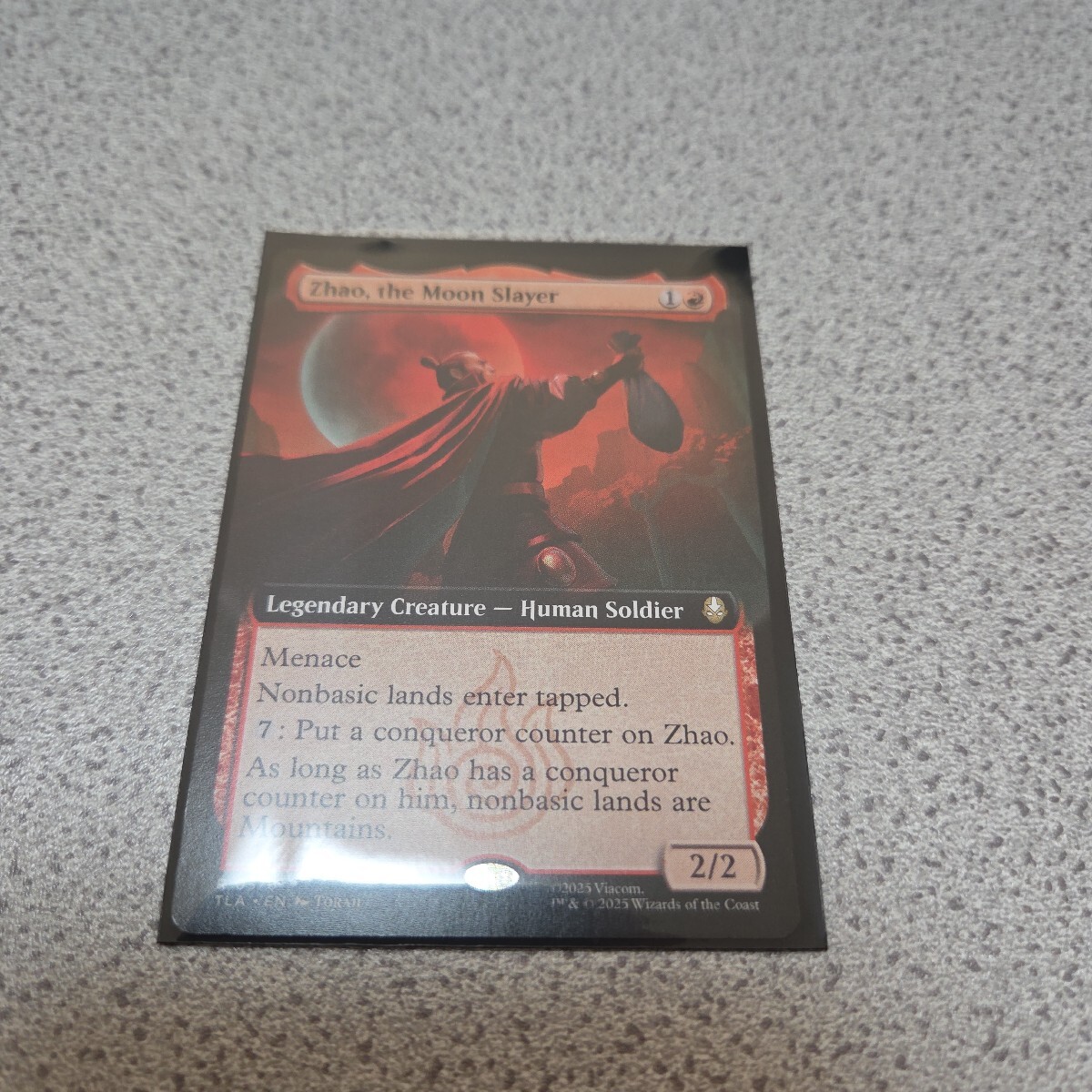 MTG TLA 月殺し、ジャオ 英語 一枚 拡張アート アバター 伝説の少年アン 即決拍卖