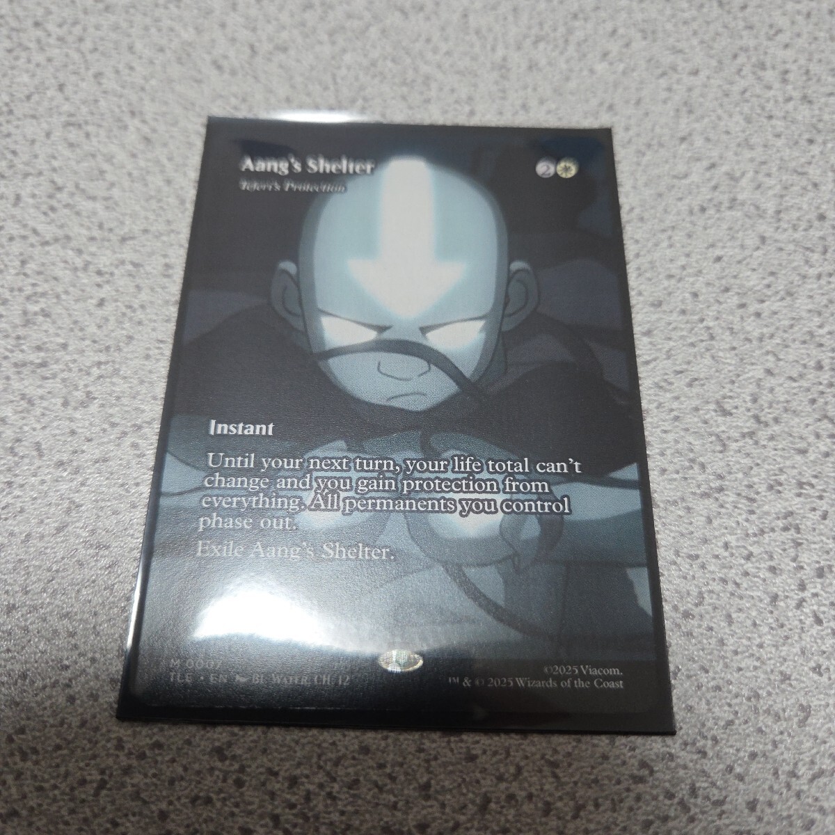 MTG TLA アンのシェルター/テフェリーの防御 英語 一枚 ボーダーレス アバター 伝説の少年アン TLE 即決拍卖