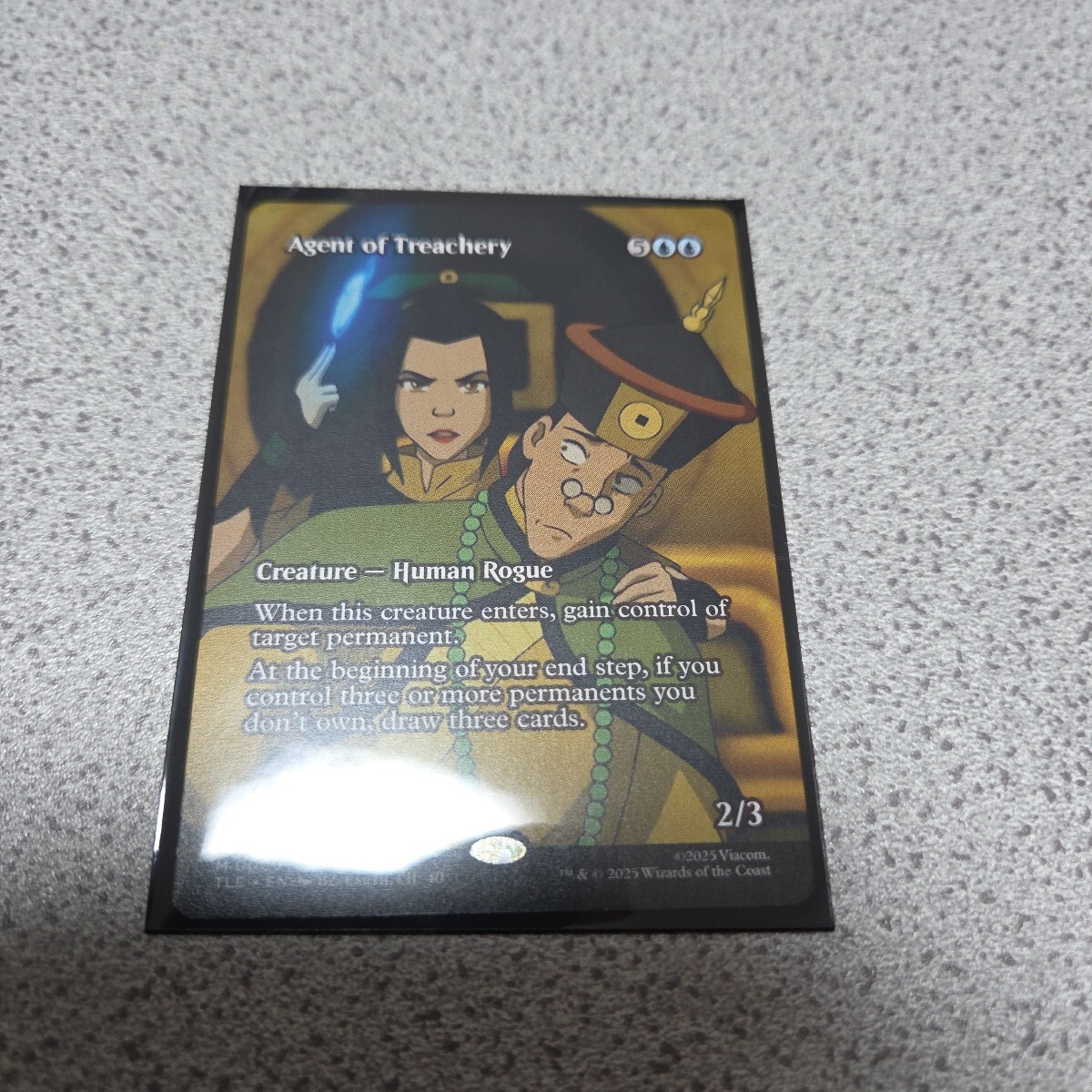 MTG TLA 裏切りの工作員 英語 一枚 ボーダーレス アバター 伝説の少年アン TLE 即決拍卖