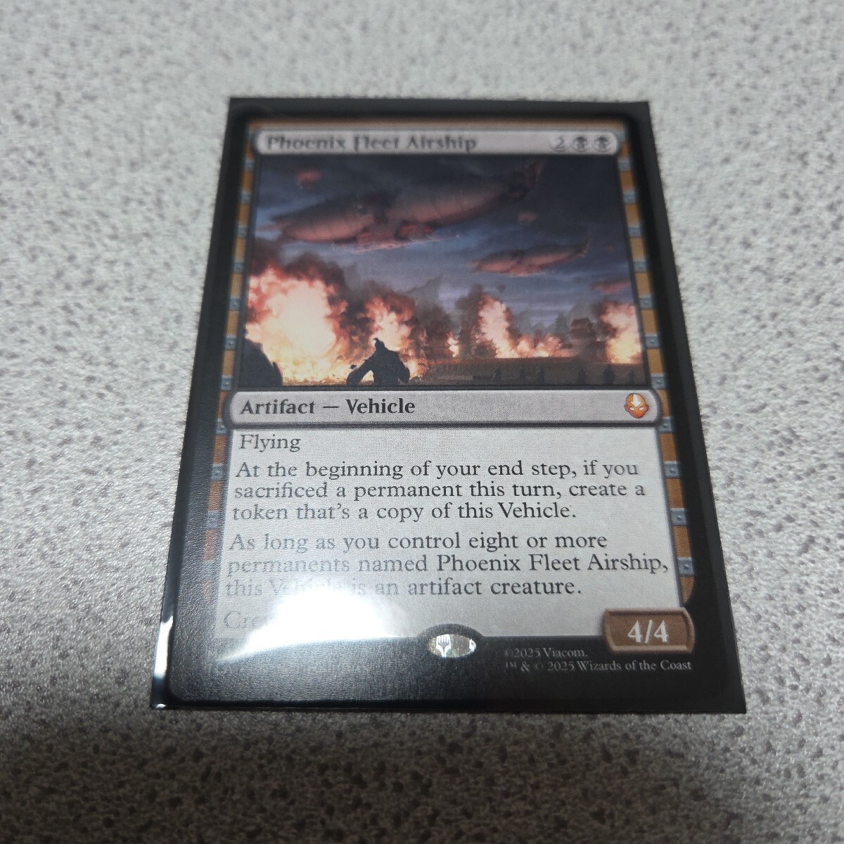 MTG TLA 不死鳥艦隊の飛行船 英語 一枚 アバター 伝説の少年アン 即決拍卖