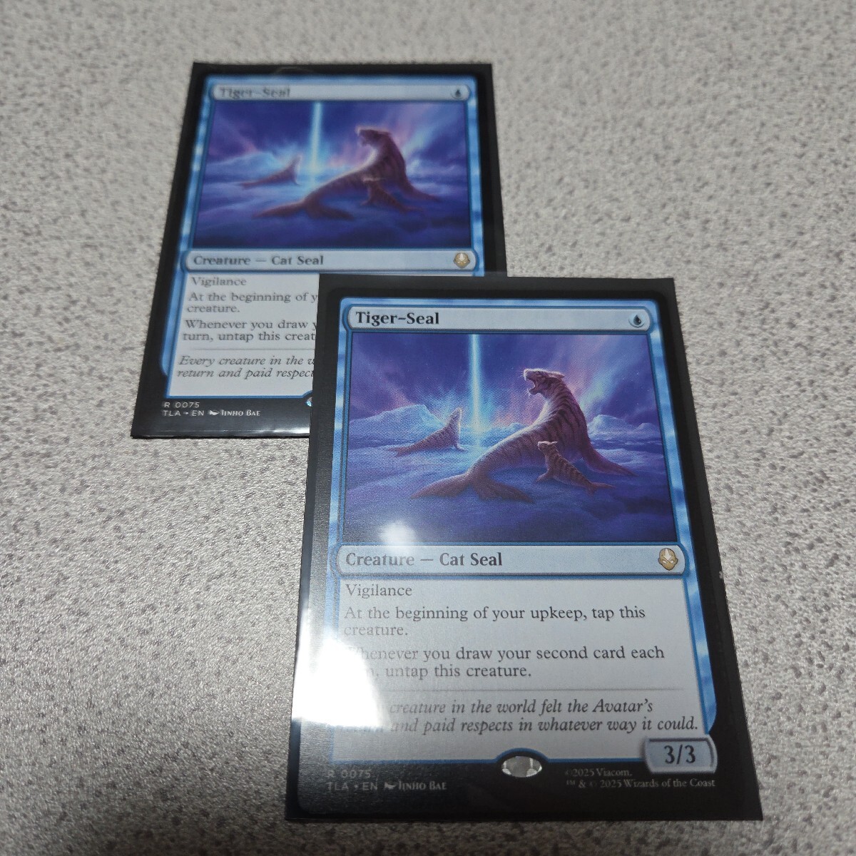 MTG TLA トラアザラシ 英語 二枚セット アバター 伝説の少年アン 即決拍卖