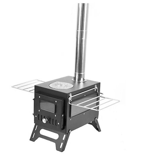 薪 ストーブ アウトドア 調理器具 暖炉 キャンプ 折りたたみ 煙突付き 耐熱ガラス窓付き 組立式 屋外 焚き火台 BBQ コンロ拍卖