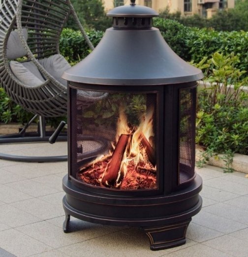 庭焼きストーブ薪ストーブ戸外バーベキューグリル多機能暖房ストーブ焚き火ストーブ戸外暖房ストーブ火 を焚きストーブ拍卖