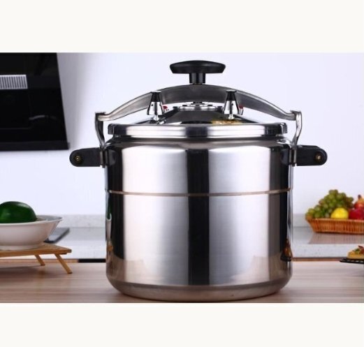 高品質★家庭用 業務用 圧力鍋 ステンレス 安全防爆直火圧力鍋 大容量 18L拍卖