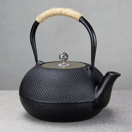 人気推薦☆鉄瓶 鉄器 急須 鉄びん 鉄分補給 未塗装鉄器 茶壺 提梁壷 老鉄瓶 茶器拍卖