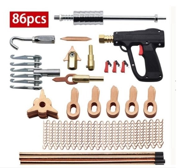 板金修復機アセンブリ自動車整形機アセンブリセット板金スライディングハンマ凹部修復ツール拍卖