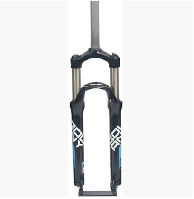 マウンテンバイクフロントフォーク 26 / 27.5 / 29インチ自転車MTBフォーク、アルミニウム合金ショックアブソーバースプリングフォーク拍卖