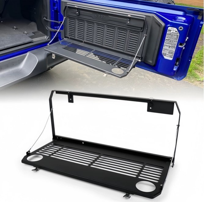 JEEP ジープ JL ラングラー 用リアゲート トランク リアハッチテーブルキット スチールラック拍卖