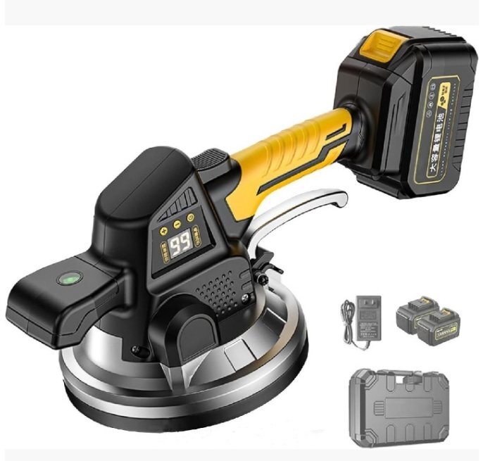 電気タイル張り機 吸着量1000kg 9段調整可能 吸盤直径190mm 面積350cm未満 自動床敷設ツール20000m拍卖