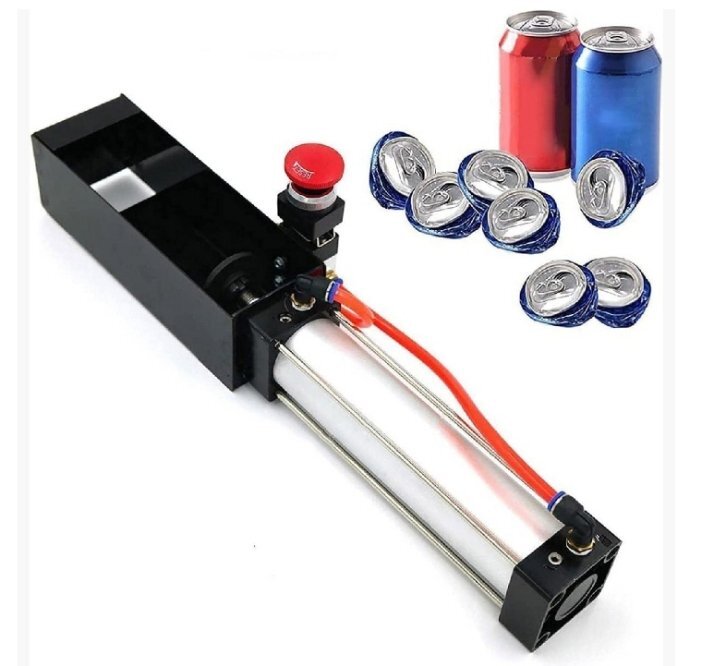 エアシリンダー缶クラッシャー 空き缶潰し器 アルミ缶クラッシャー 空気圧缶クラッシャー 缶潰し器 空き缶つぶし 16オンス / 12オンスシリ拍卖