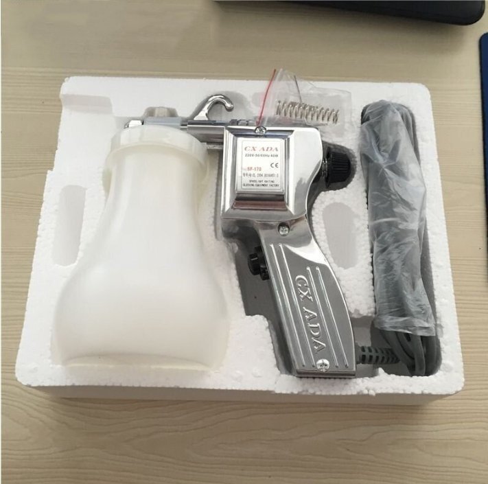 電動スプレーガン シミ抜きスプレーガン クリーニングガン 高圧洗浄機 エアブラシ洗浄用高圧スプレーガンエアーブラシ用 110V拍卖