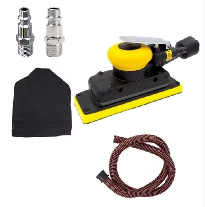 サンダー 長方形空気圧ドライサンダー車のペイントパテサンダー 70*198 ミリメートルサンドペーパーマシン木工/サンディングに拍卖