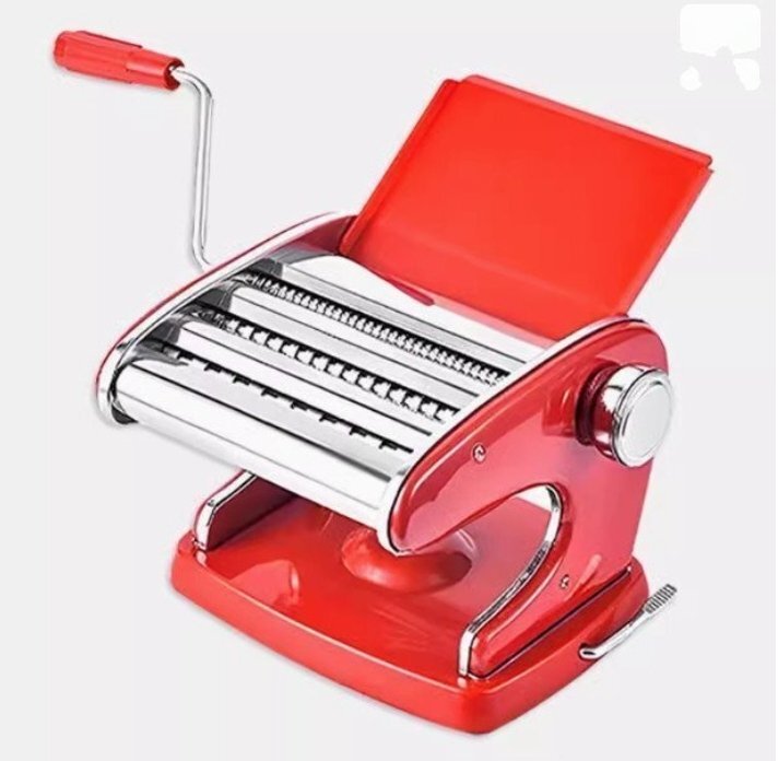 製麺機パスタマシンそば打ち機 うどん ステンレススチール製パスタメーカー 手回し麺メーカー 手動プレスパスタマシン 滑り止めベース付き拍卖