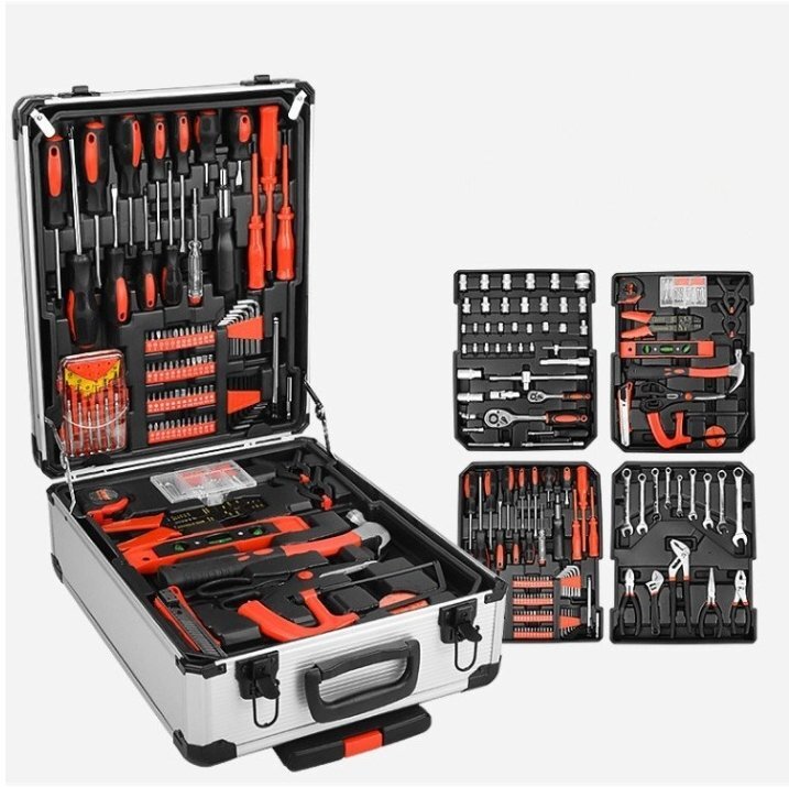 499点セット工具箱 大型 ツールボックス 工具入れ ツールセットスーツケース 自動車修理用 キャスター付き拍卖