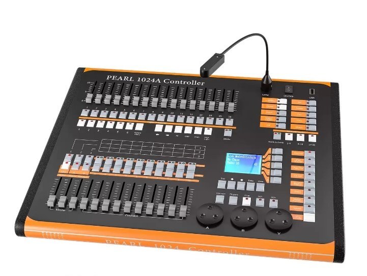 DMX ライト コントローラー、1024 チャンネル DMX 512 ステージ ライト コンソール、DJ ライト コントローラー、ステージ照明ミキサー ボー拍卖