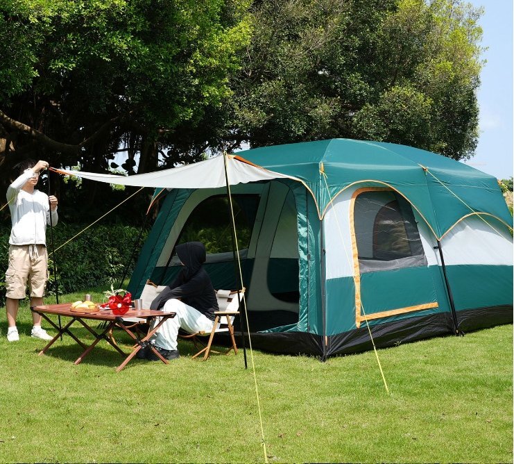 実用品★テント 3~4人用 キャンプ ベルテント ゲル アウトドア 防風 防塵 防水 防虫 野営 アウトドア用品 通気性耐久性よい拍卖