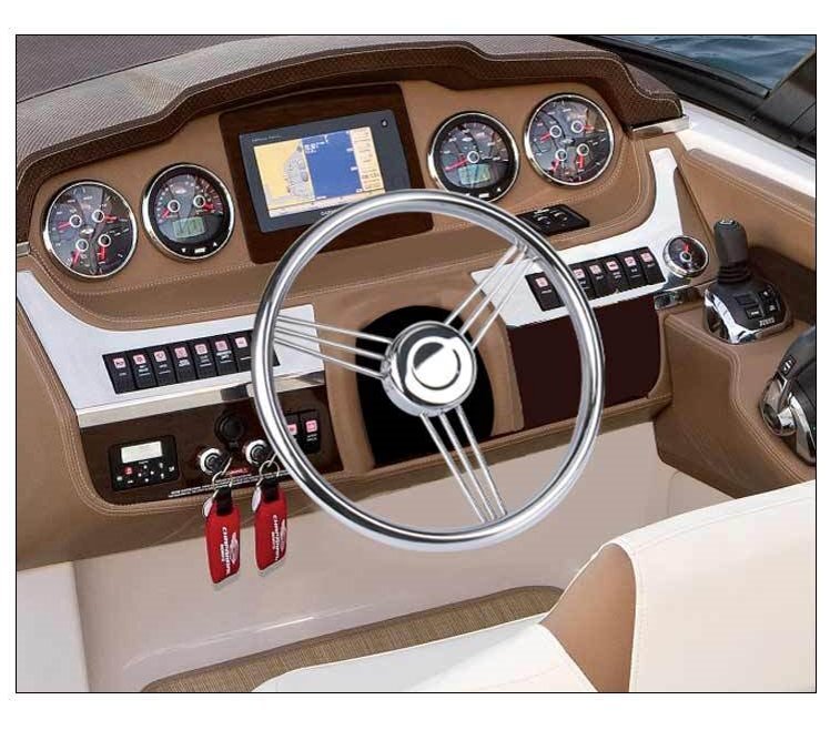 ヨット金具、ヨット釣り船ステンレスハンドル、船用油圧舵機システムハンドル拍卖