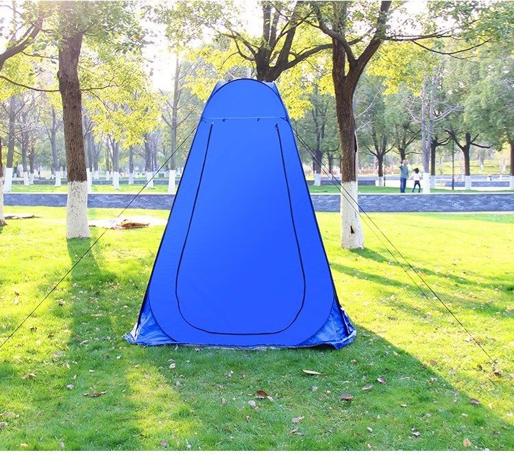 アウトドア入浴テントポータブルアウトドアトイレテント脱衣シャワーテント脱衣カバー 120*120*190cm拍卖