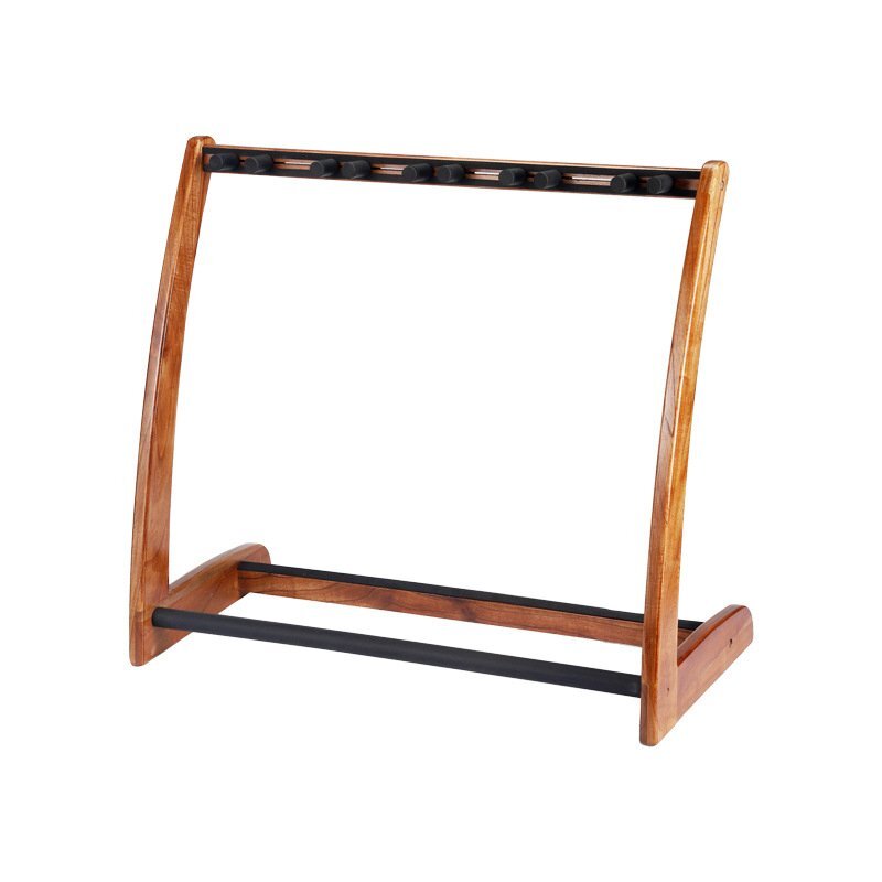 無垢材製の多弦ギター用スタンド、床置き用の複数のギタースタンド、立式のサポートスタンド拍卖