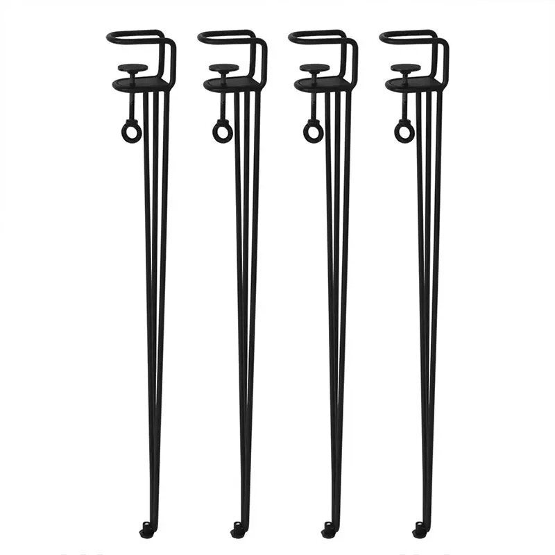 パンチングフリーテーブル脚ブラケット5 cm厚さ板材を使用できます拍卖