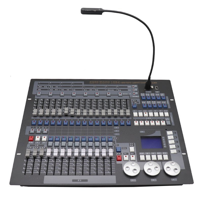 DMX ライト コントローラー、1024 チャンネル DMX ステージ ライト コンソール、DJ ライト コントローラー、ステージ照明ミキサー ボー拍卖