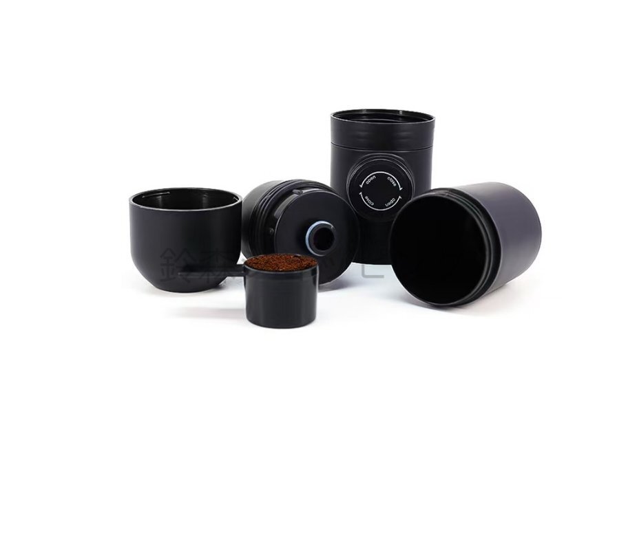 キャンプコーヒーマシン家庭用小型携帯コーヒーマシン手圧手動濃縮アウトドアコーヒーマシン拍卖