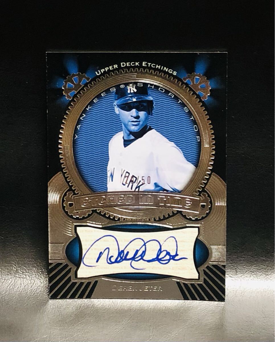 ☆☆MLB☆DEREK JETER/デレク・ジーター☆50枚限定☆直筆サインカード☆☆拍卖