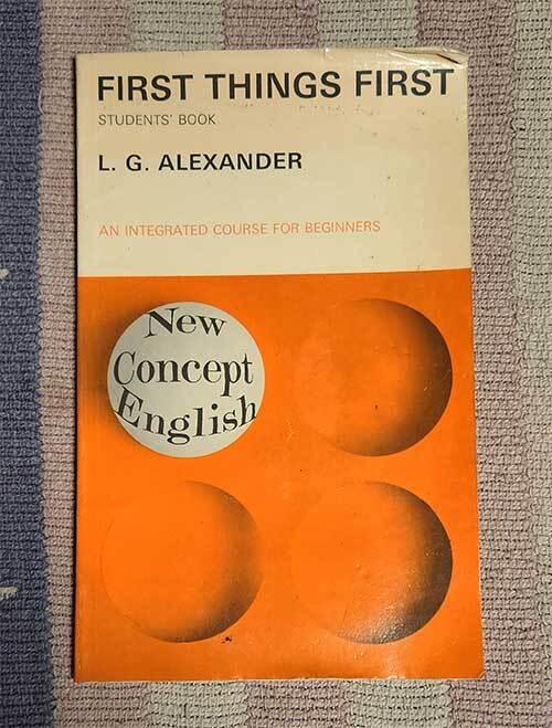 本 洋書 First Things First Student's Book L.G.Alexander 英会話 昭和レトロ レア 貴重拍卖