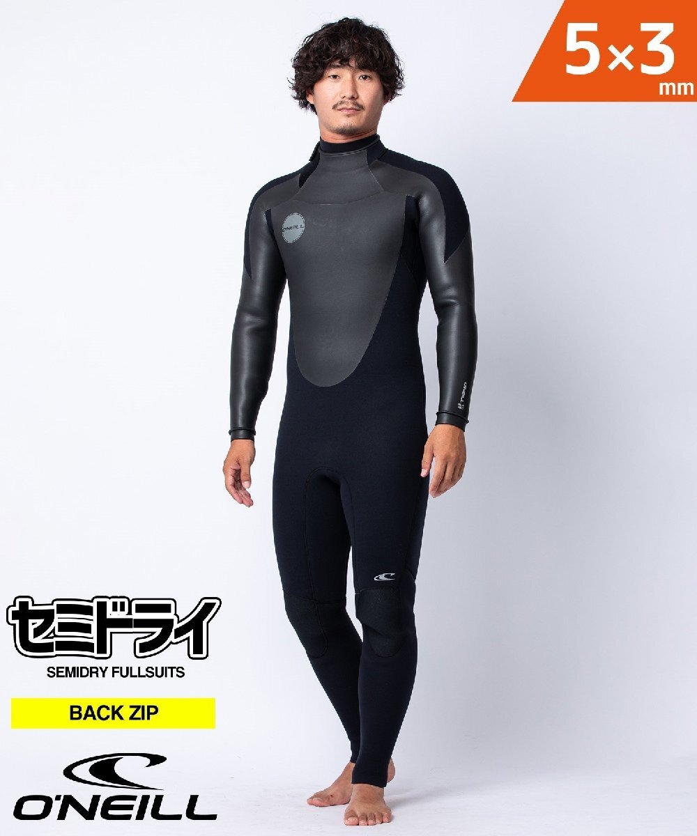 【ブラックフライデーSALE】新品未使用 ONEILL オニール BZ MR ZEN ZIP SD 5X3mm MFW-106A5 メンズ XLサイズ ウェットスーツ セミドライ拍卖