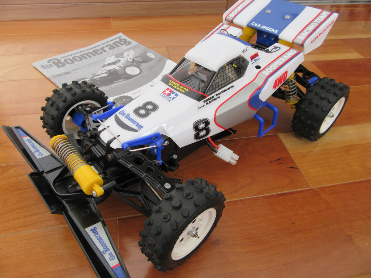 タミヤ ブーメラン (2008) 動作確認だけの超美品 サーボ・アンプ付!拍卖