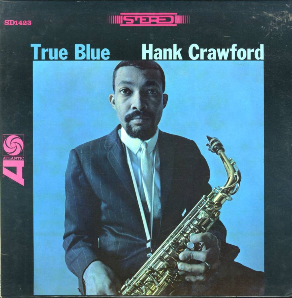 1966年プレス US盤LP!Hank Crawford / True Blue 1964年作【Atlantic / SD 1423】レイ・チャールズ楽団 サックス ハンク・クロフォード拍卖