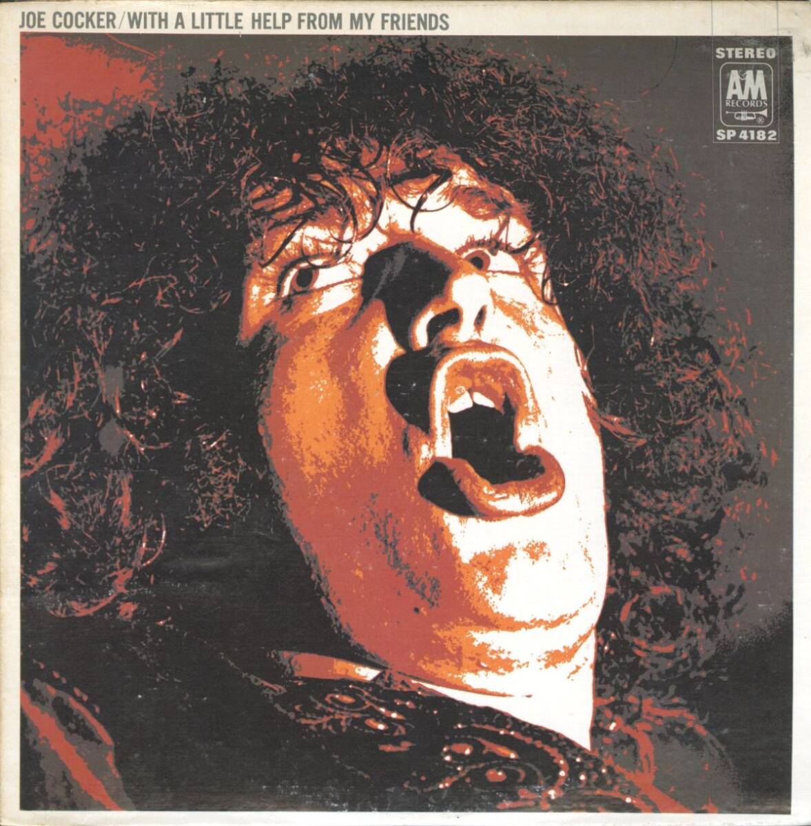 1973年プレス US盤LP!Joe Cocker / With A Little Help From My Friends 1969年作【A&M Records / SP-4182】ジョー・コッカー Bob Dylan拍卖
