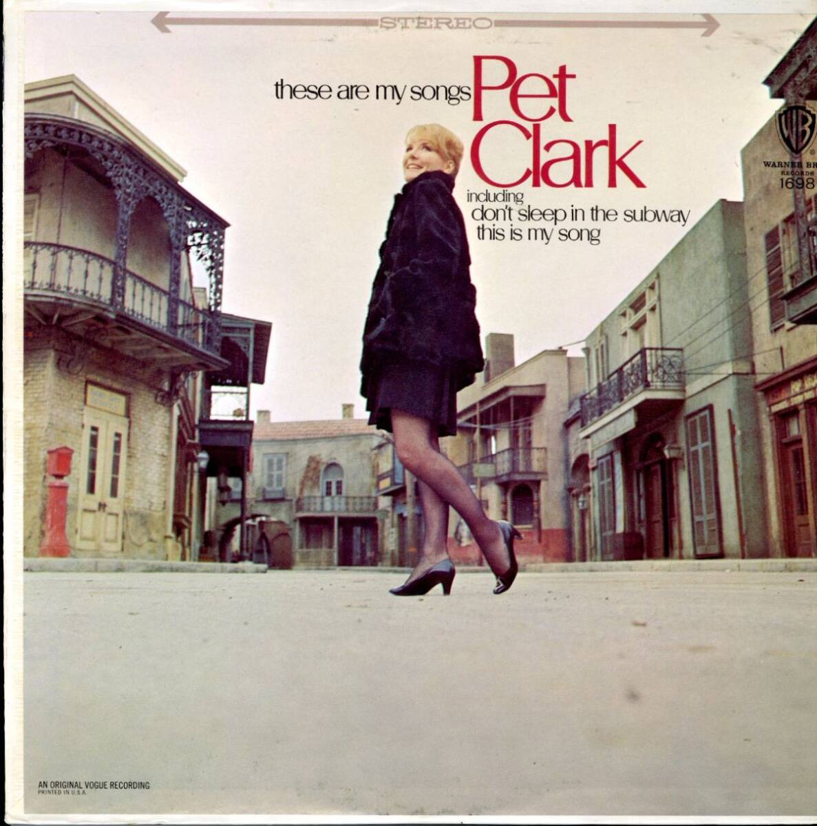 USプレスLP!Petula Clark / These Are My Songs【Warner Bros. Records / WS 1698】ペトゥラ・クラーク This Is My Song 収録 バラード拍卖