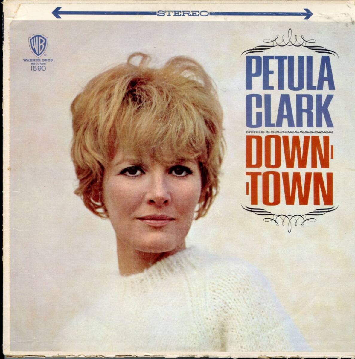 USオリジLP!金ラベル Petula Clark / Downtown 65年【Warner Bros. Records / WS 1590】ペトゥラ・クラーク 恋のダウンタウン 収録拍卖