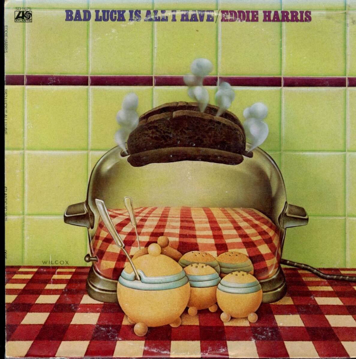 USオリジLP!Eddie Harris / Bad Luck Is All I Have 75年【Atlantic / SD 1675】エディ・ハリス Jungle Brothers サンプリング Jazz Funk拍卖