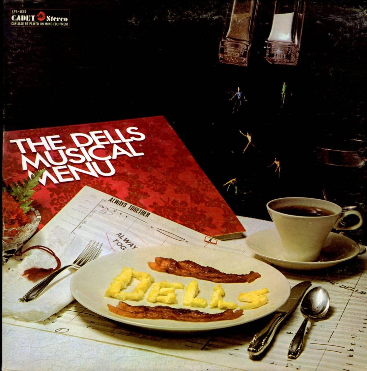 USプレスLP!青白ラベル The Dells / The Dells Musical Menu / Always Together【Cadet / LPS-822】ザ・デルズ Charles Stepney アレンジ拍卖