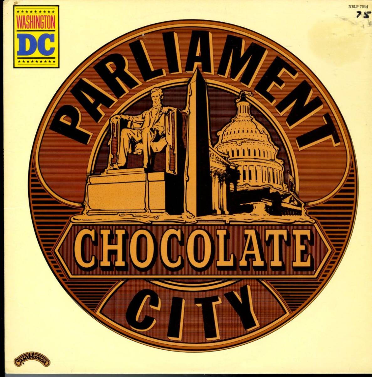 USオリジLP!Parliament / Chocolate City 75年【Casablanca / NBLP 7014】パーラメント George Clinton Bootsy Collins Eddie Hazel,拍卖