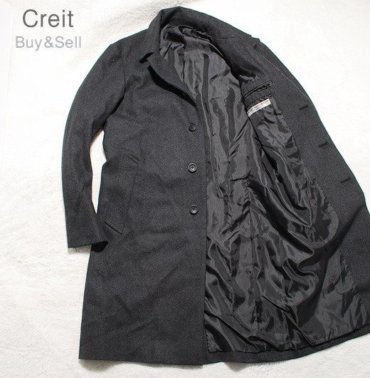 D205■新品定価4.4万/Mサイズ★KATHARINE HAMNETT LONDONキャサリンハムネットウールジャケットブルゾンコート拍卖