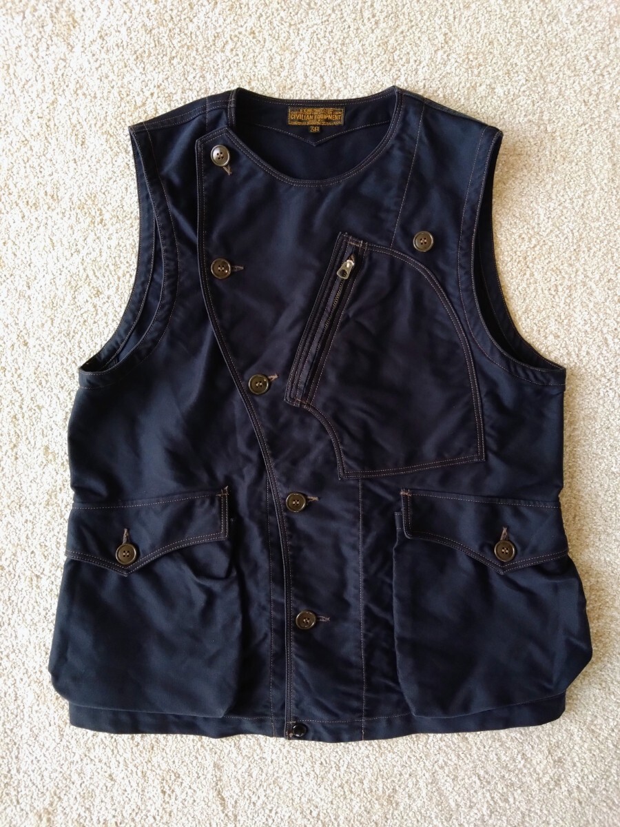 フリーホイーラーズ ライトフライヤーアヴィエイターズベスト FREEWHEELERS ベスト サイズ38拍卖