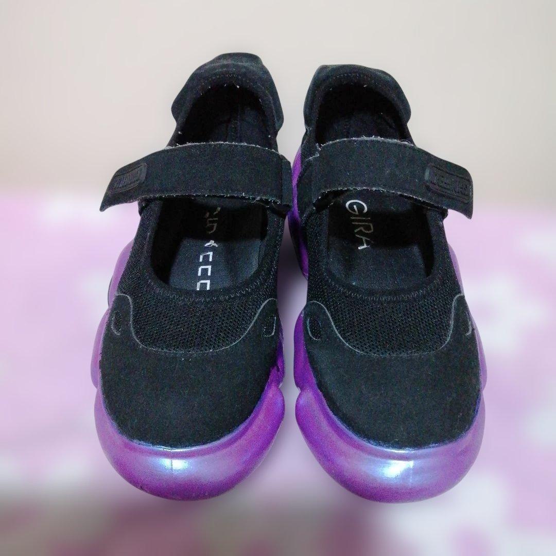 メリージェーン エアーソール 厚底スニーカー カスタム訳あり拍卖