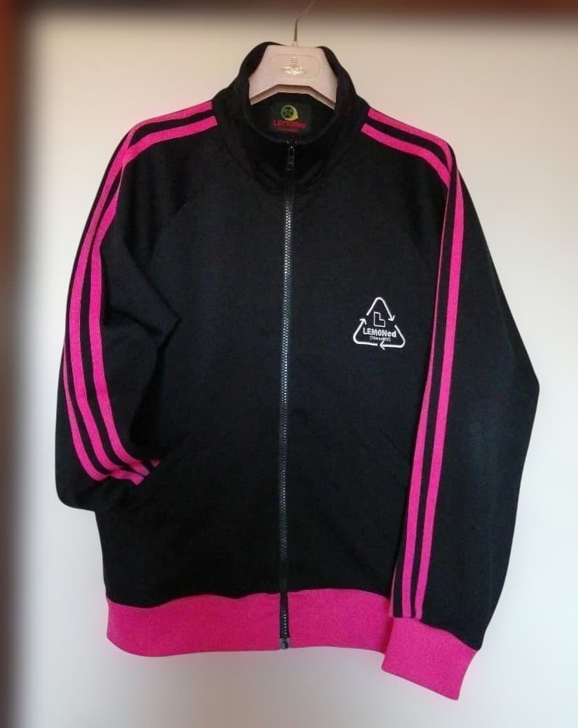 LEMONed レモネード hide ヒデ ラインジャージ 黒Xピンク 激レア美品拍卖