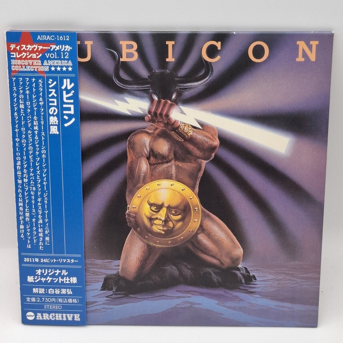 C-0895★中古CD 帯付 紙ジャケット★ルビコン / シスコの熱風 RUBICON ジャック・ブレイズ ブラッド・ギルス ナイトレンジャー 拍卖