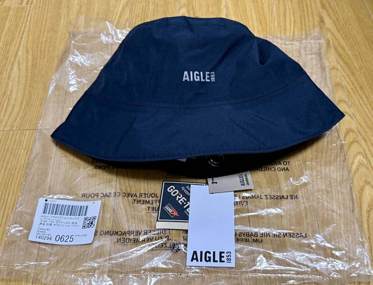 AIGLE 帽子 ハット GORE-TEX ゴアテックス 防水 透湿 防風 サファリハット バケットハット レディース メンズ拍卖